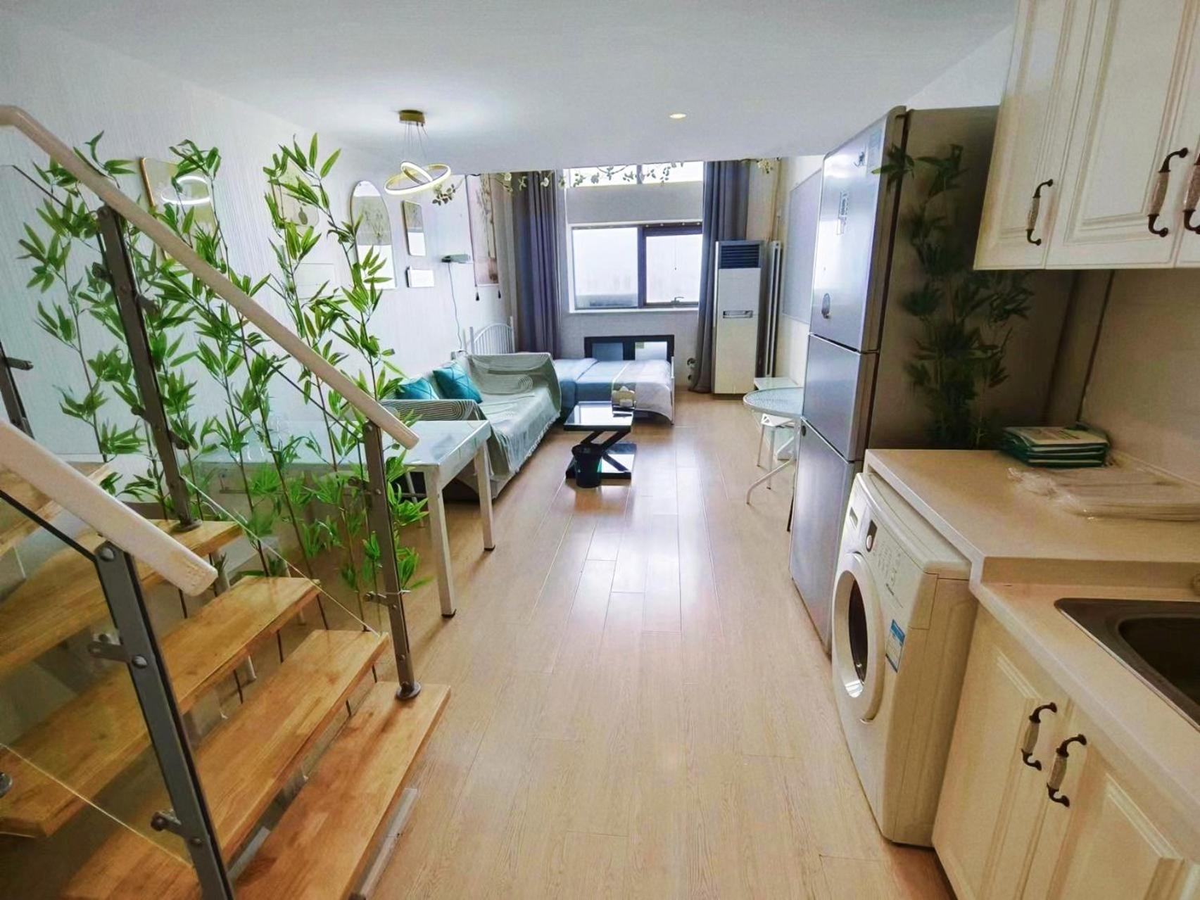 Yu Jing Xuan Boutique Apartment Tchien-ťin Exteriér fotografie