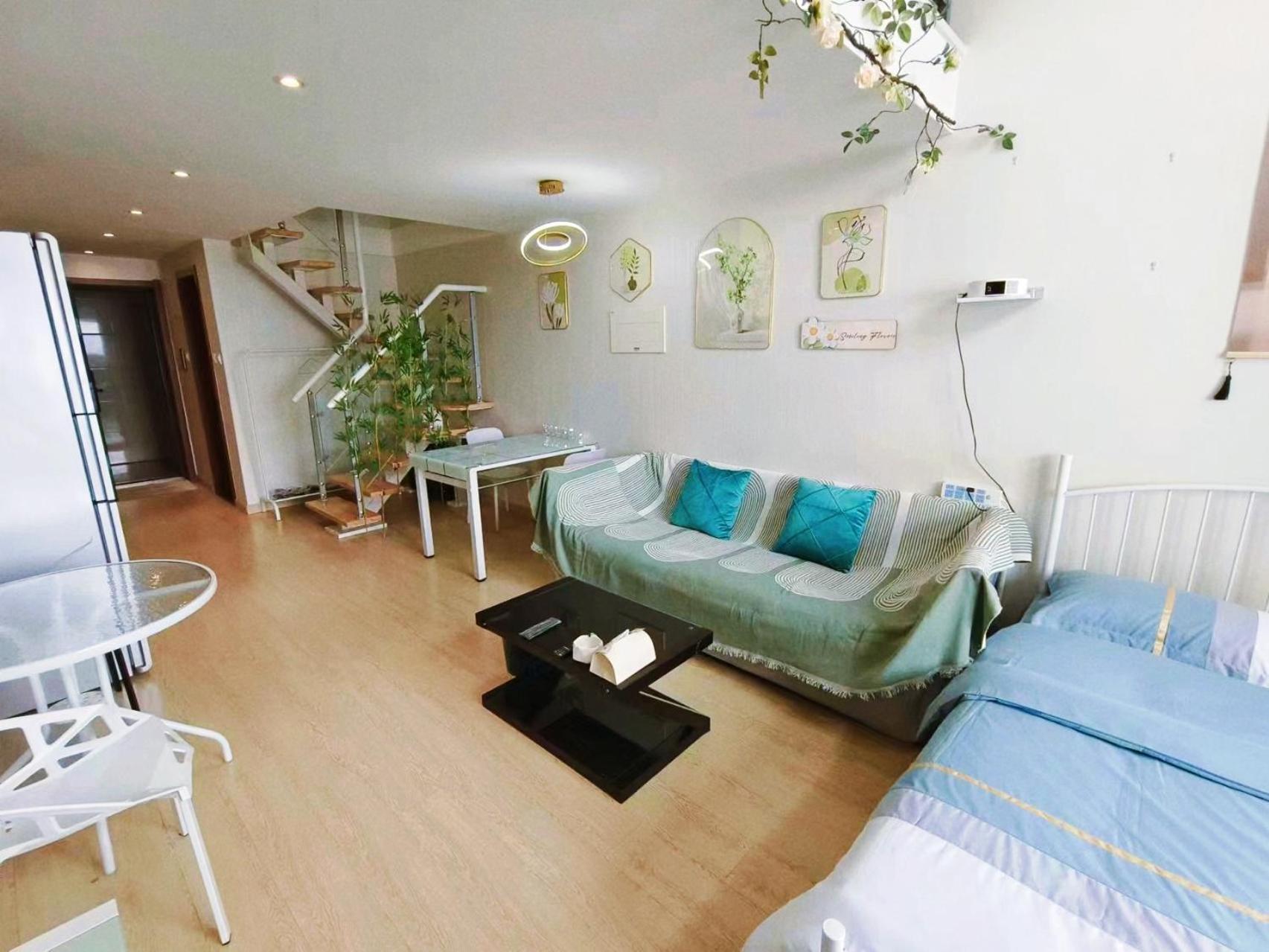 Yu Jing Xuan Boutique Apartment Tchien-ťin Exteriér fotografie