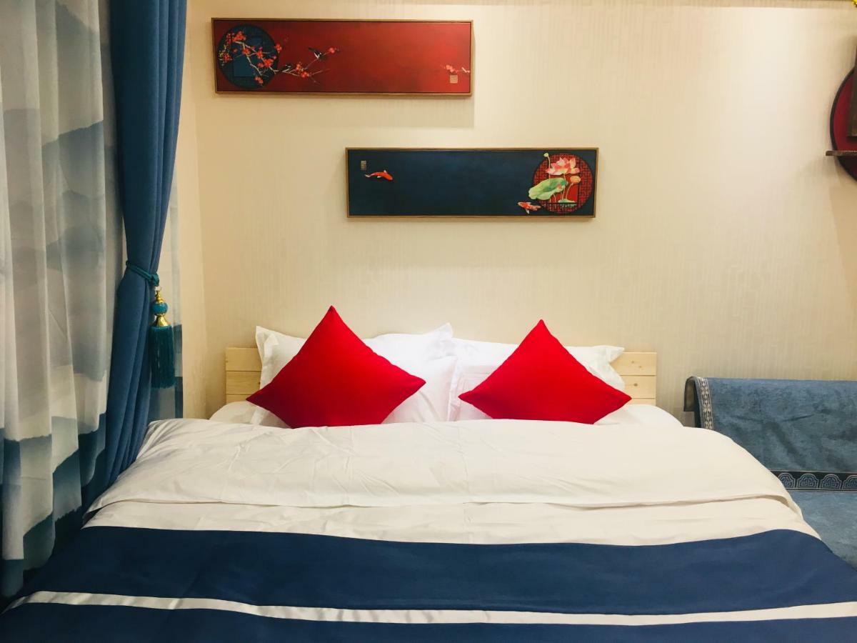 Yu Jing Xuan Boutique Apartment Tchien-ťin Exteriér fotografie