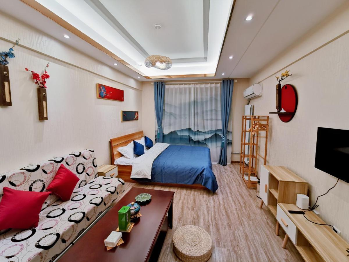 Yu Jing Xuan Boutique Apartment Tchien-ťin Exteriér fotografie