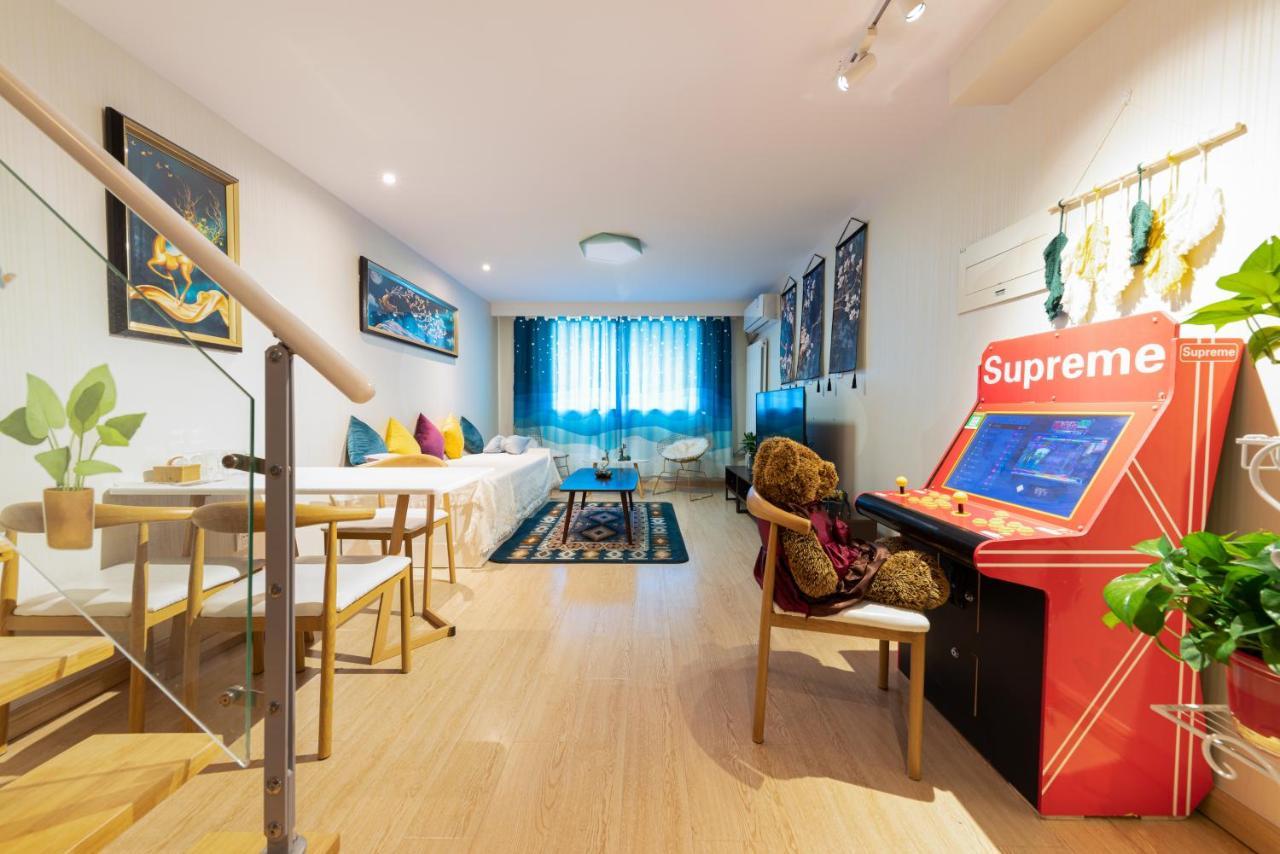 Yu Jing Xuan Boutique Apartment Tchien-ťin Exteriér fotografie