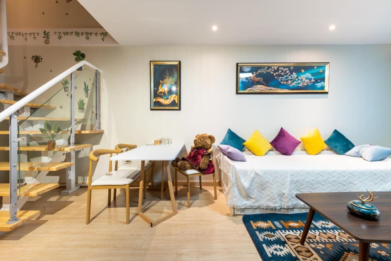Yu Jing Xuan Boutique Apartment Tchien-ťin Exteriér fotografie